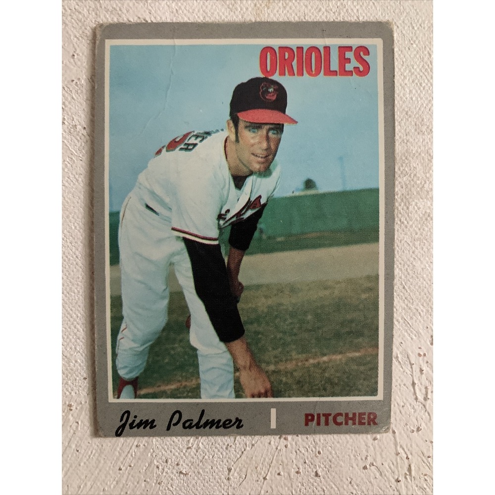 1970 Topps Set-Break #449 Jim Palmer VG